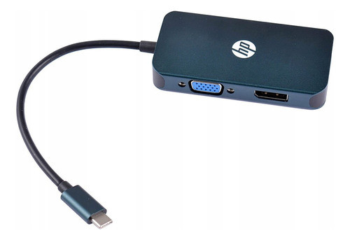 Adaptador USB - C a HDMI - VGA - DP Hp DHC - CT200