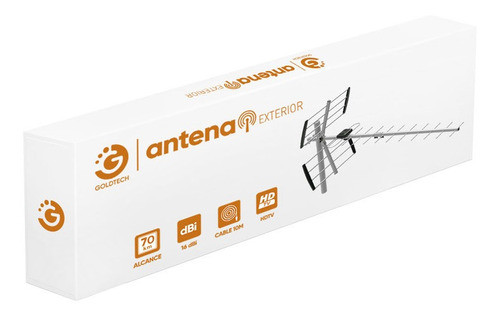 Antena Exterior TV Digital GOLDTECH - Miniatura 2