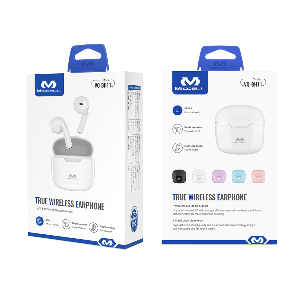 Auriculares Inalámbricos Miccell VQ - BH11 - Miniatura 3
