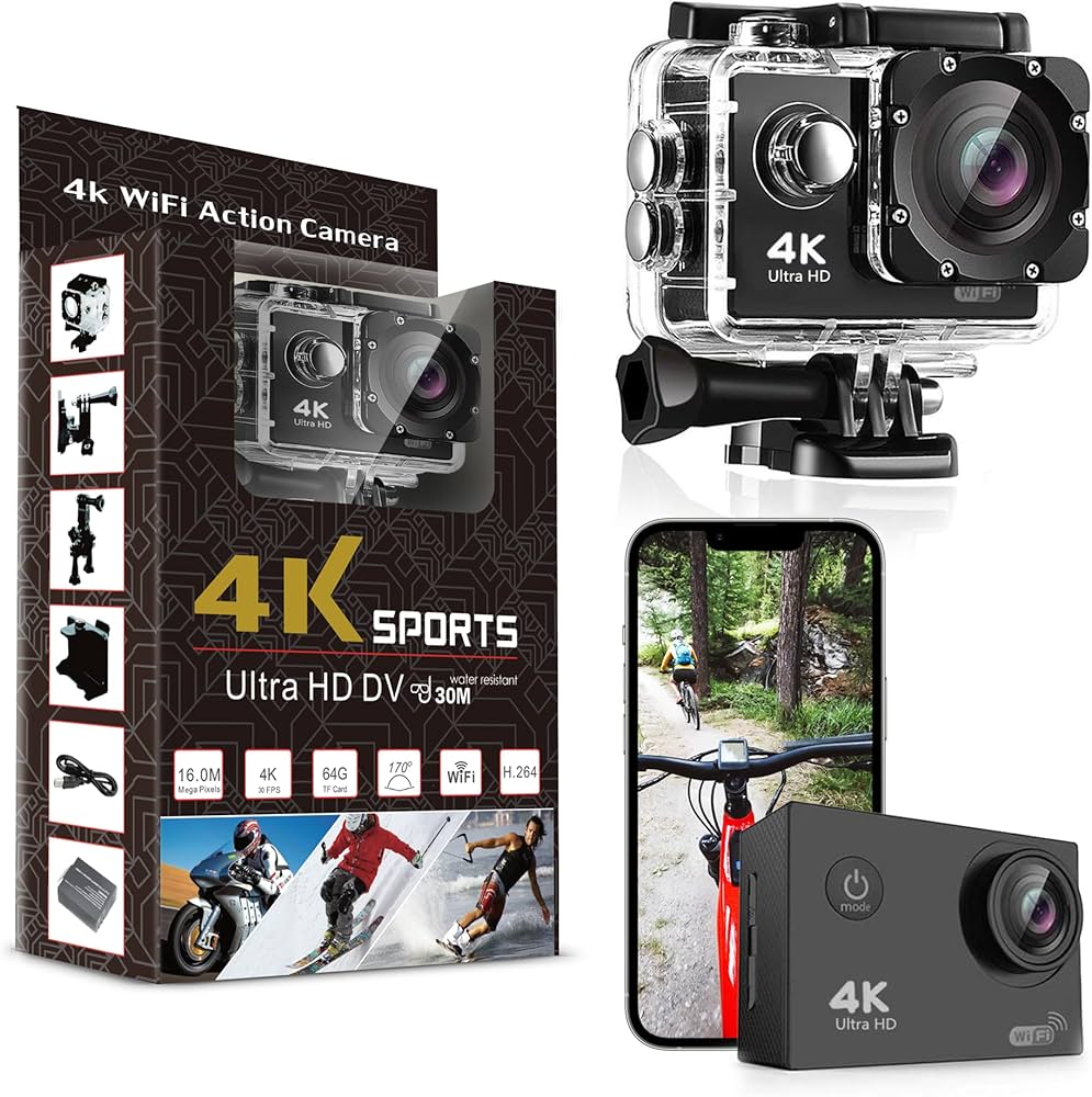 Cámara Accion Sports HD 4K - Miniatura 2