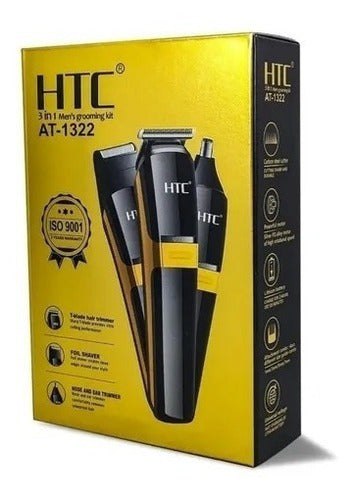 Cortapelo Inalámbrica Htc AT - 1322 3 en 1