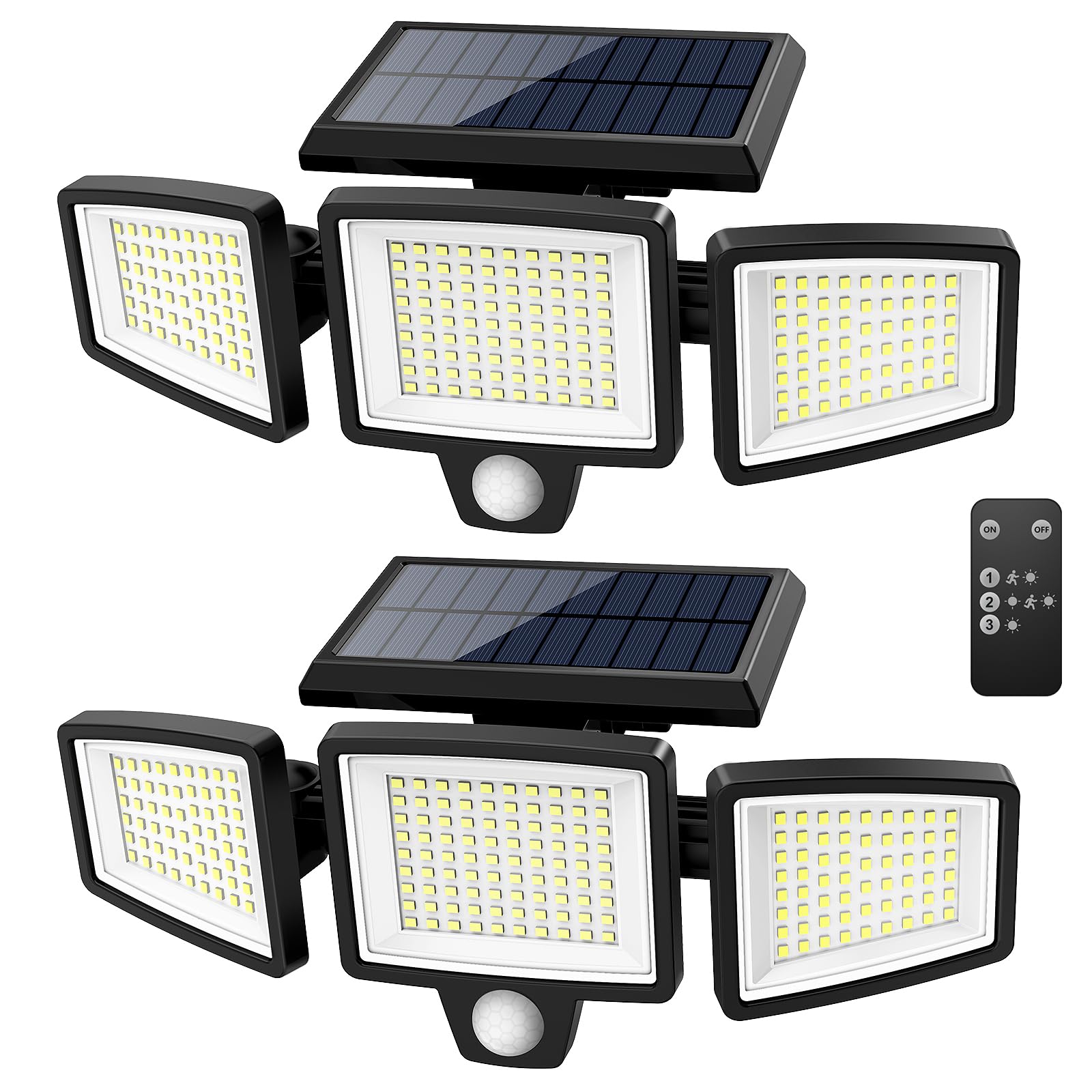 Foco Luz LED Solar Ext. Movimiento