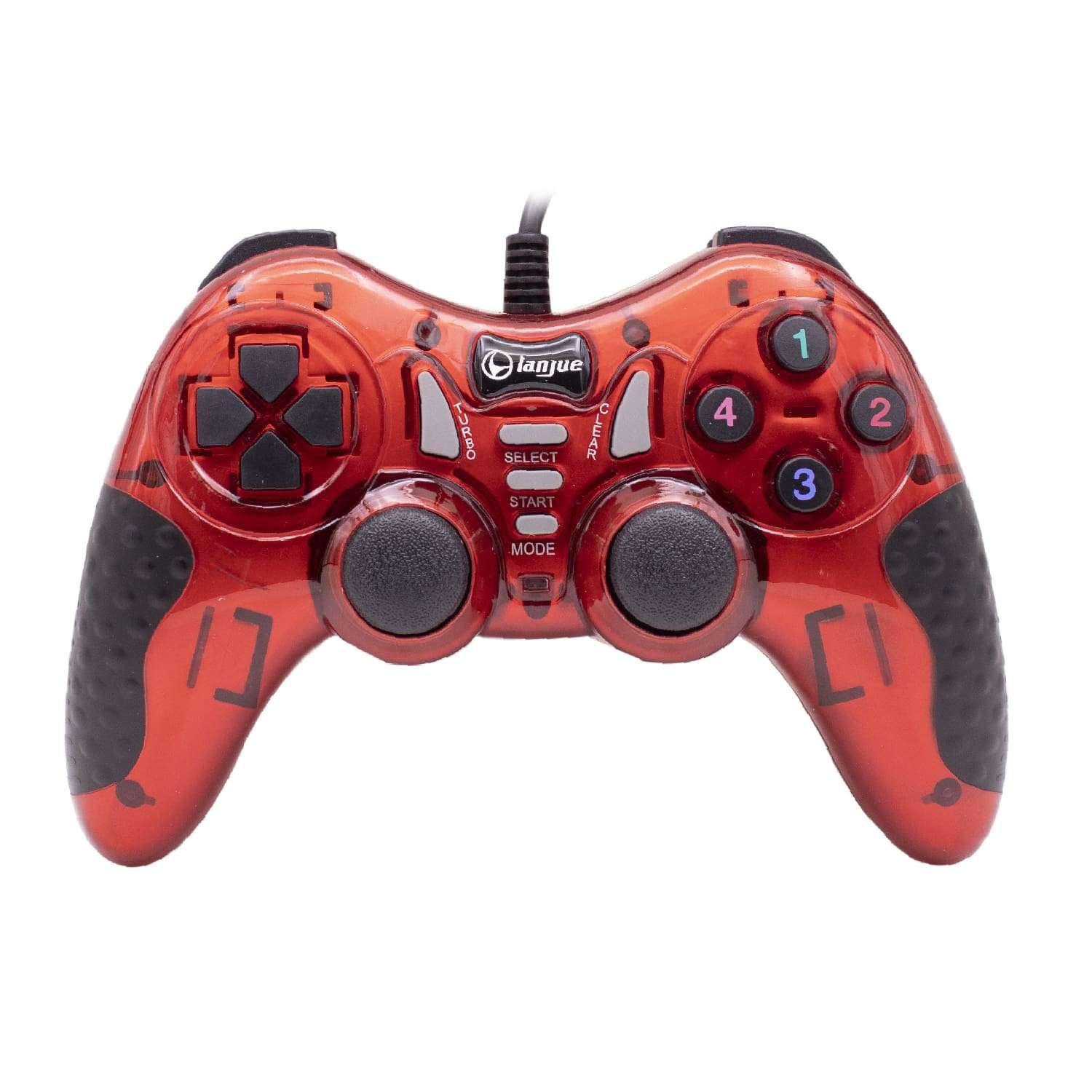 Joystick Cableado PC USB Langue L3000 Rojo