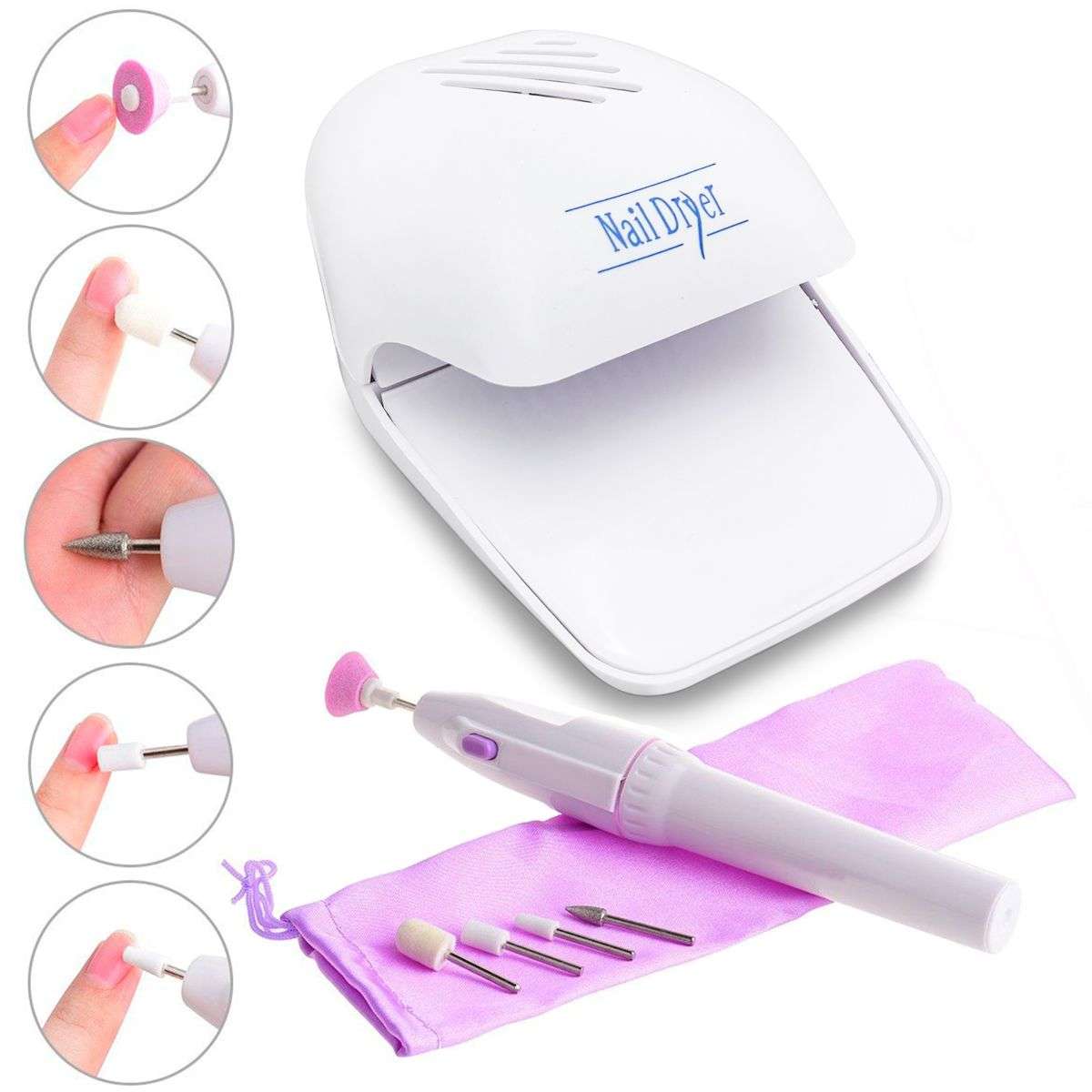 KIT Secador y Torno para Uñas