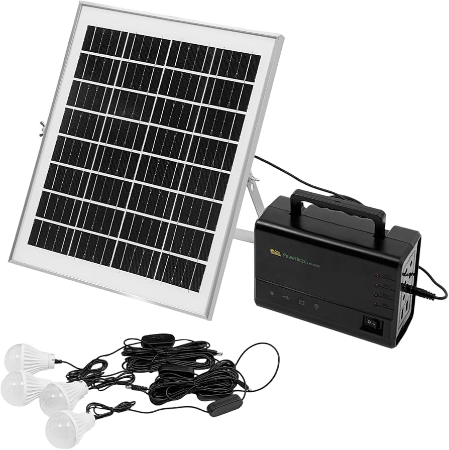 Kit Solar / Foco LED / Power Bank