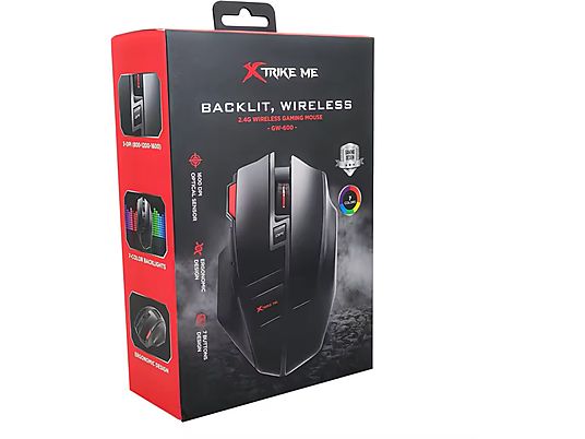 Mouse Inalambrico Gamer Xtrike ME GW - 600 - Miniatura 3