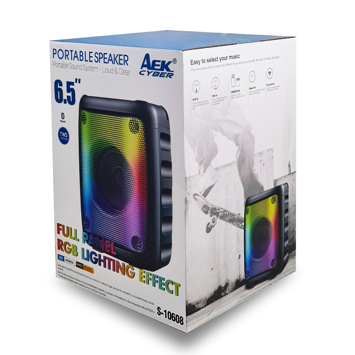 Parlante Portable AEK S - 10608 - Miniatura 2
