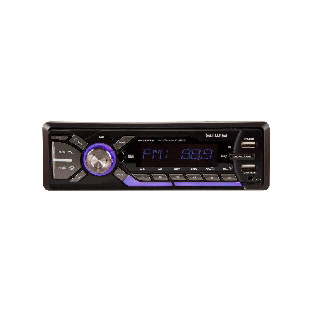 Radio para Auto Aiwa AW - 3269BT - Miniatura 2