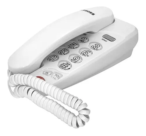 Telefono de Mesa Leboss 636 Blanco