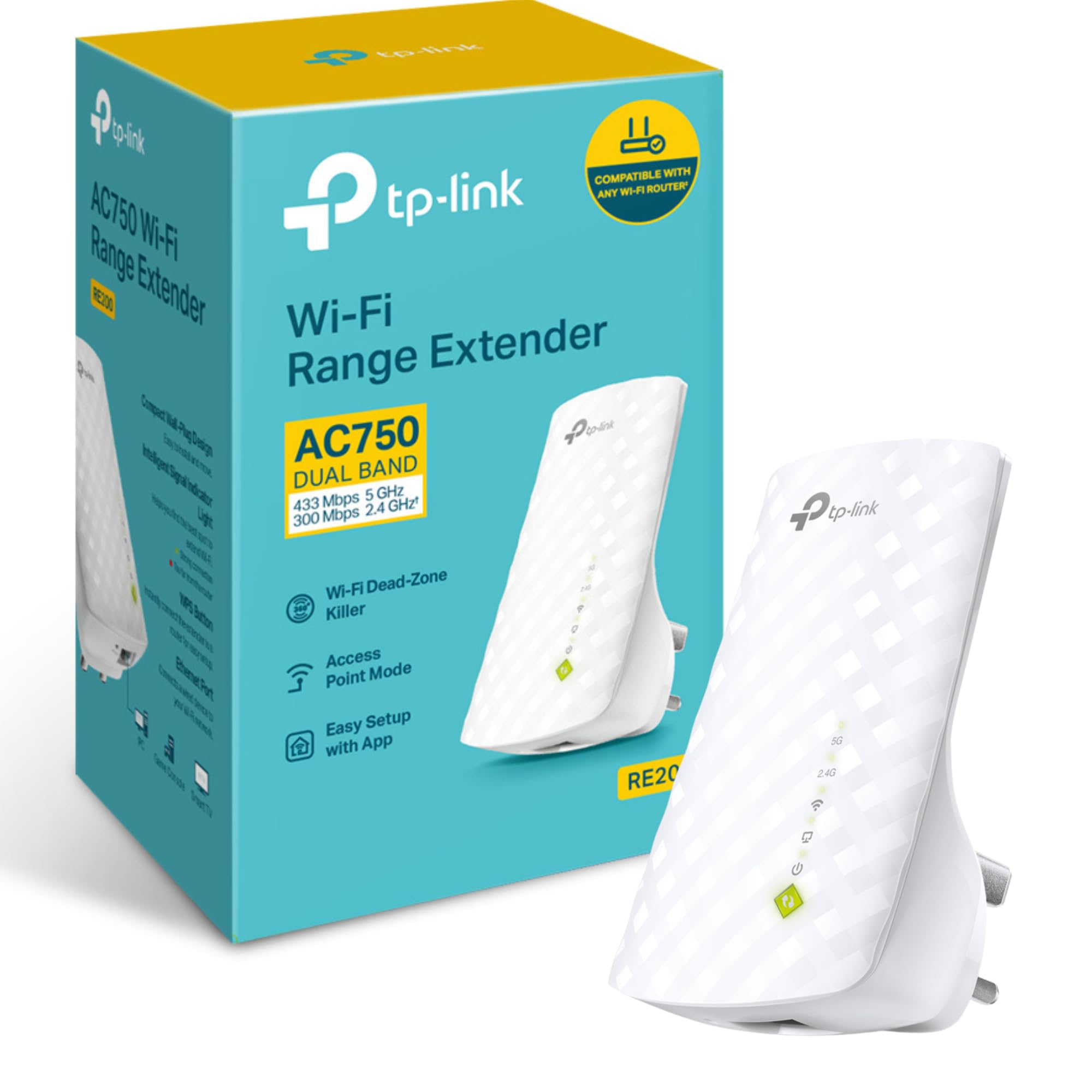 Extensor WiFi Dual Band TP - Link AC750