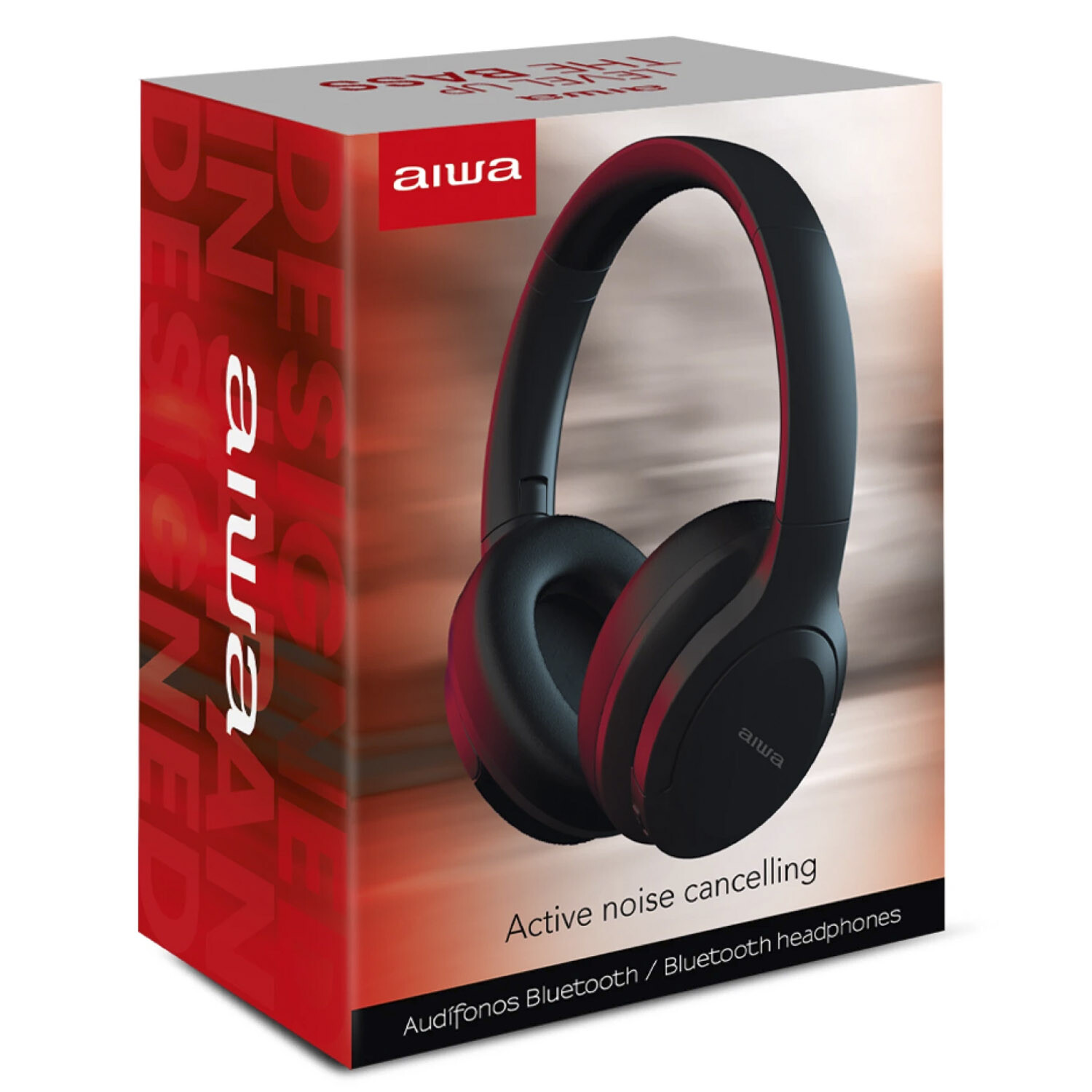 Auriculares Inalámbricos Aiwa AW - ANC45F - BK - Miniatura 2