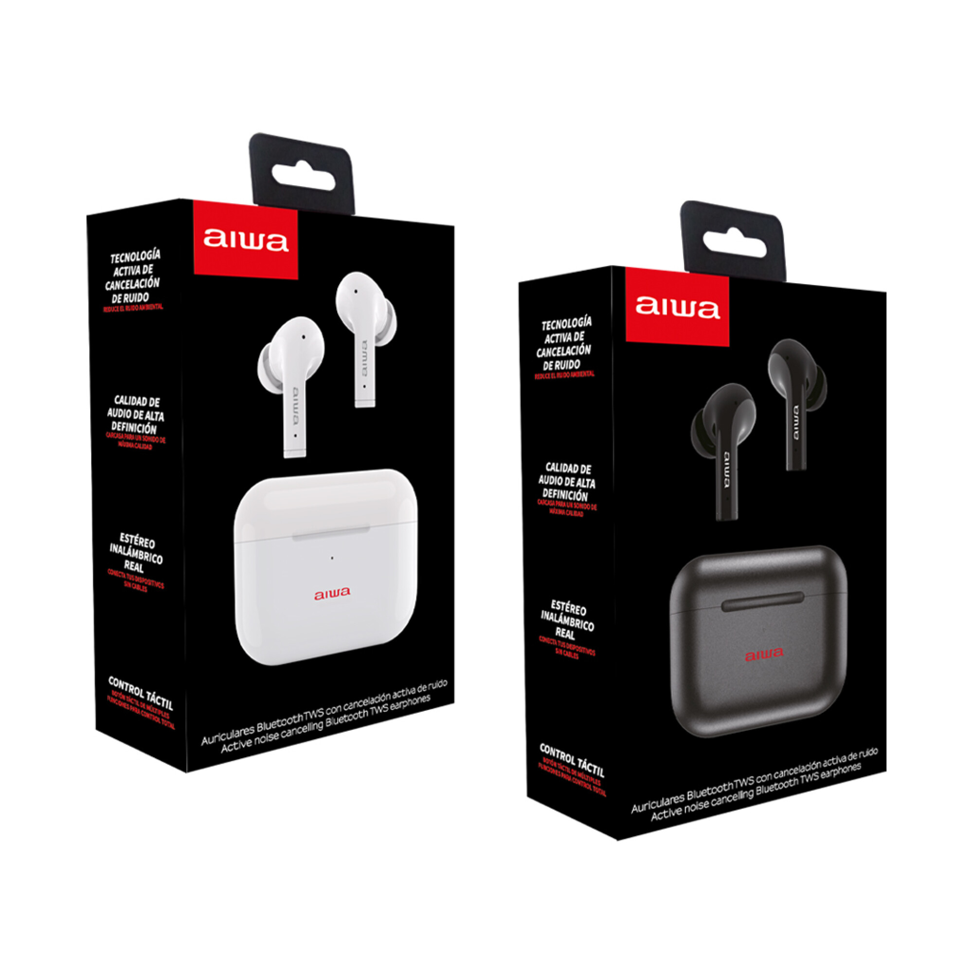 Auriculares Inalámbricos Aiwa AW30ANC - W - Miniatura 3