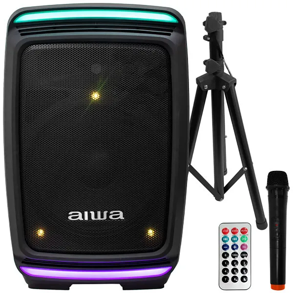 Caja Amplificada Aiwa 1000w Pmpo AWSP14TW