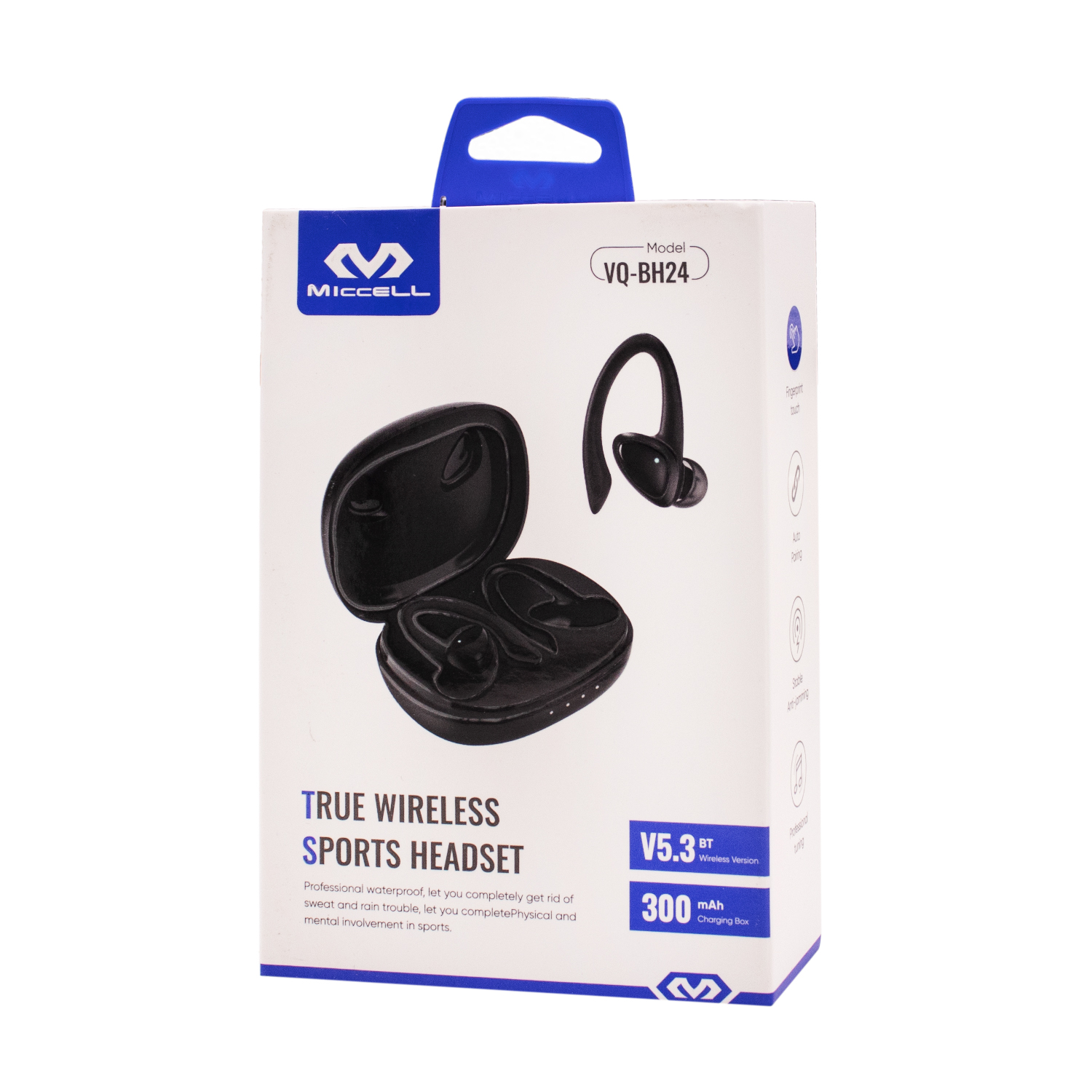 Auricular Inalambrico BT TWS MICCEL BH24 Negro - Miniatura 3