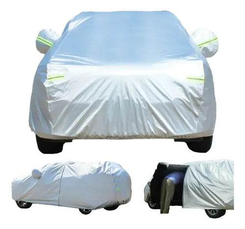 Funda Cubre Auto Calidad Premium Impermeable Felpa Interior - Miniatura 2