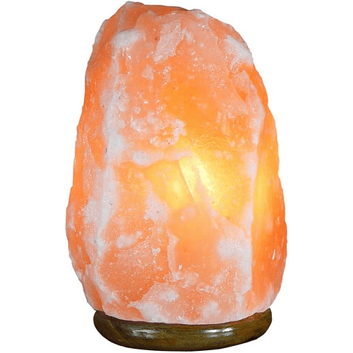 Lampara Piedras de SAL del Himalaya con Soporte