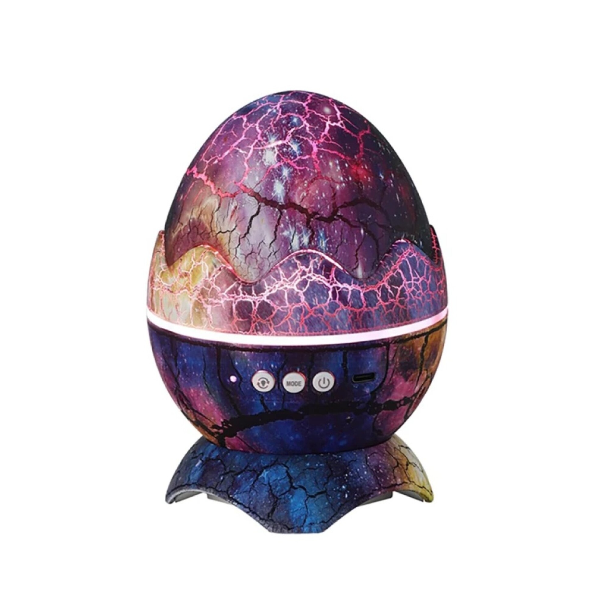 Lampara Veladora Huevo Galaxia