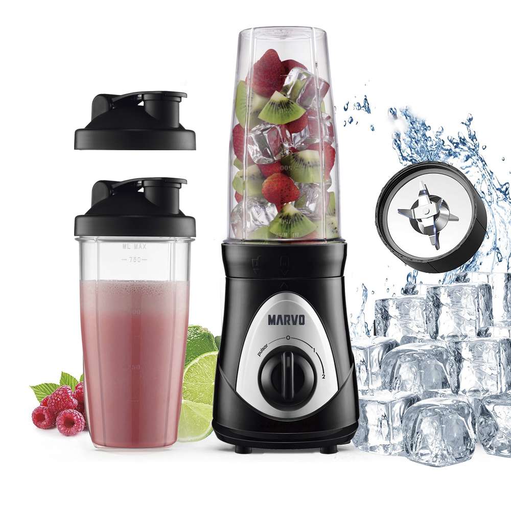 Licuadora Shake Marvo HBR - 145 Negro
