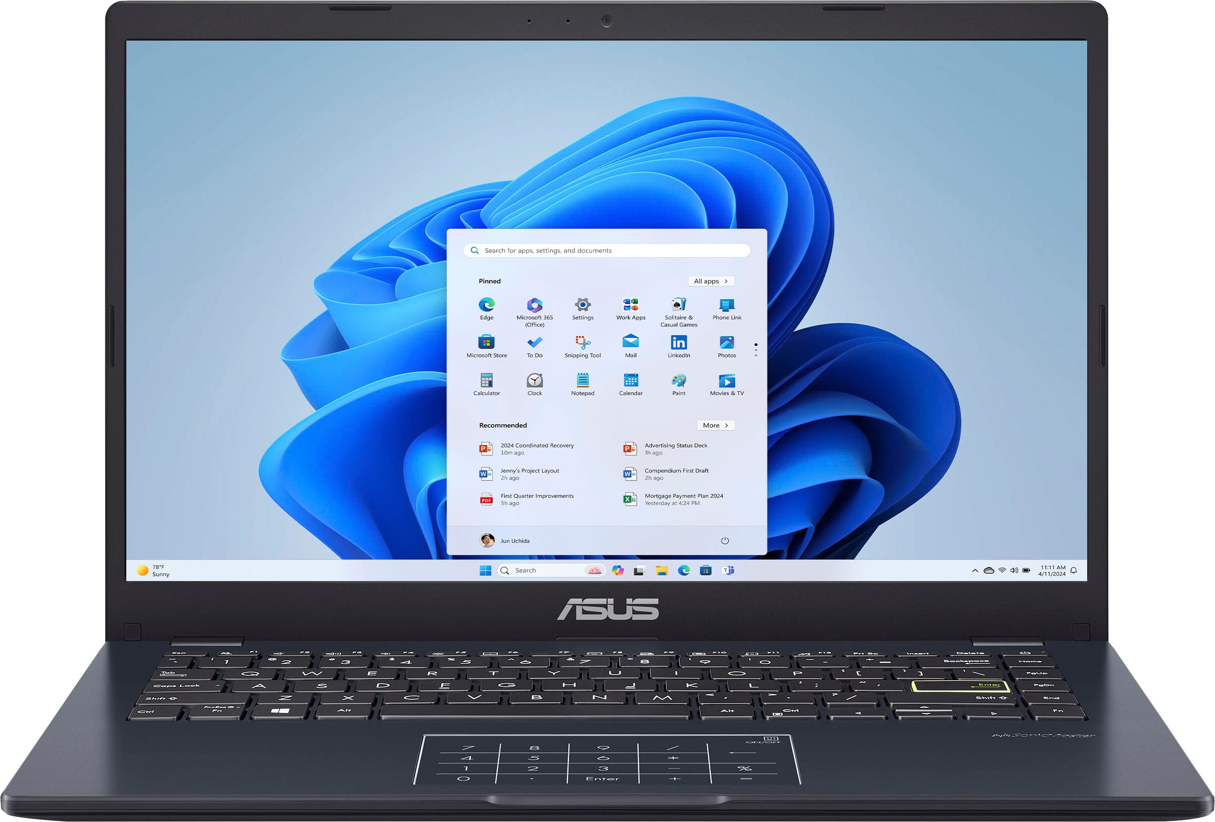 Notebook ASUS Vivobook DC N4500