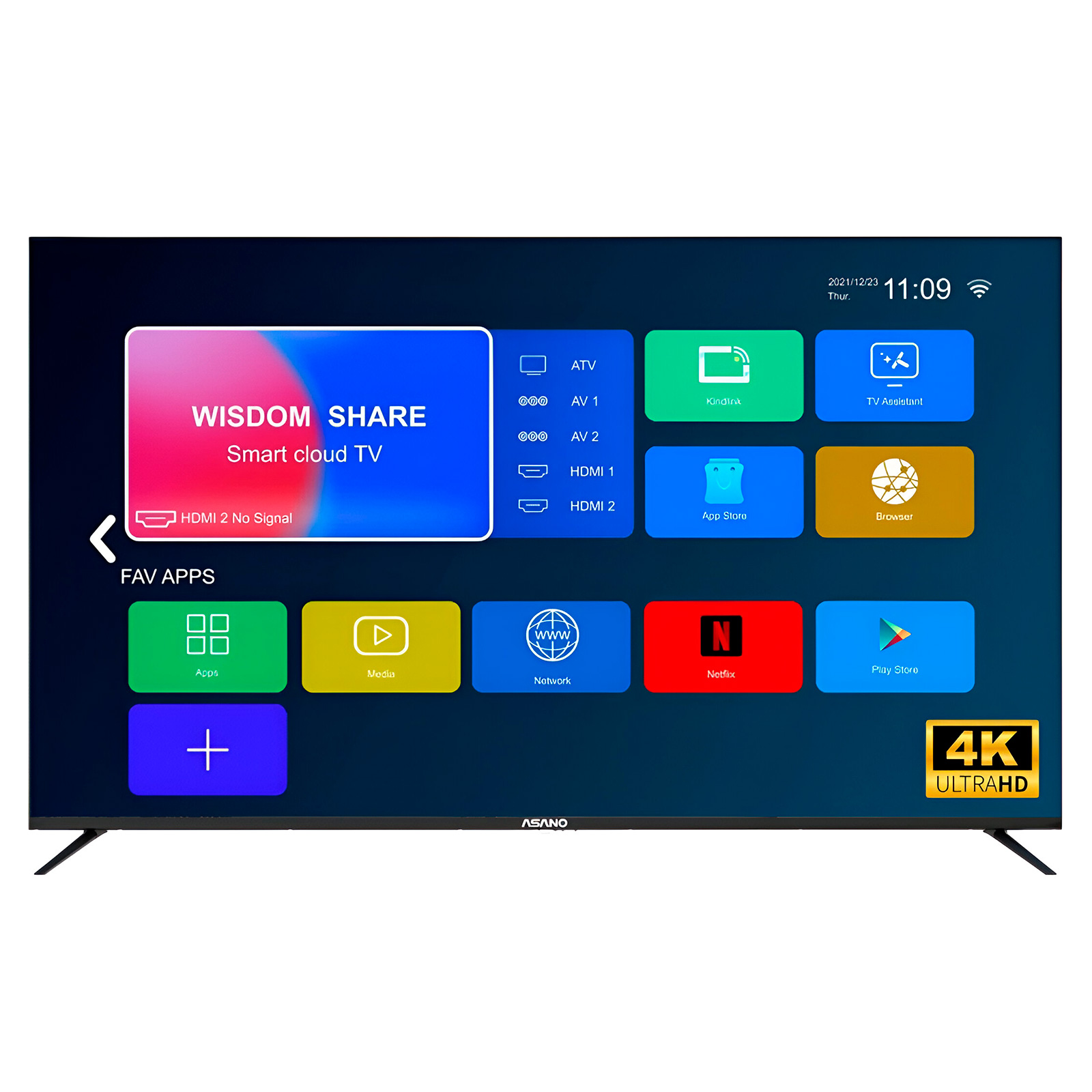 Smart TV Asano 65" 4K