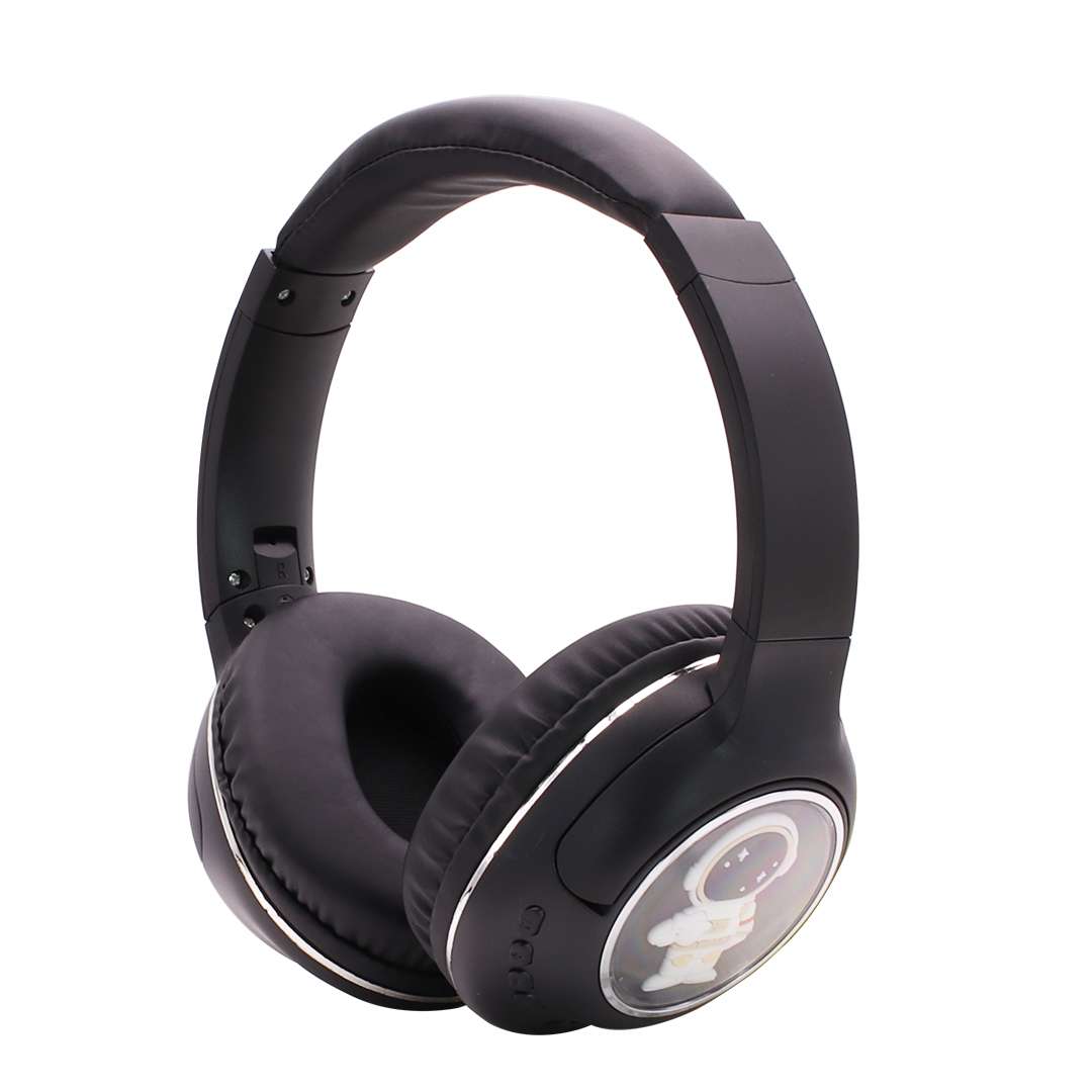 Vincha Auricular BT AK - 67 Spaceman Negro (JTAUR514NEG)