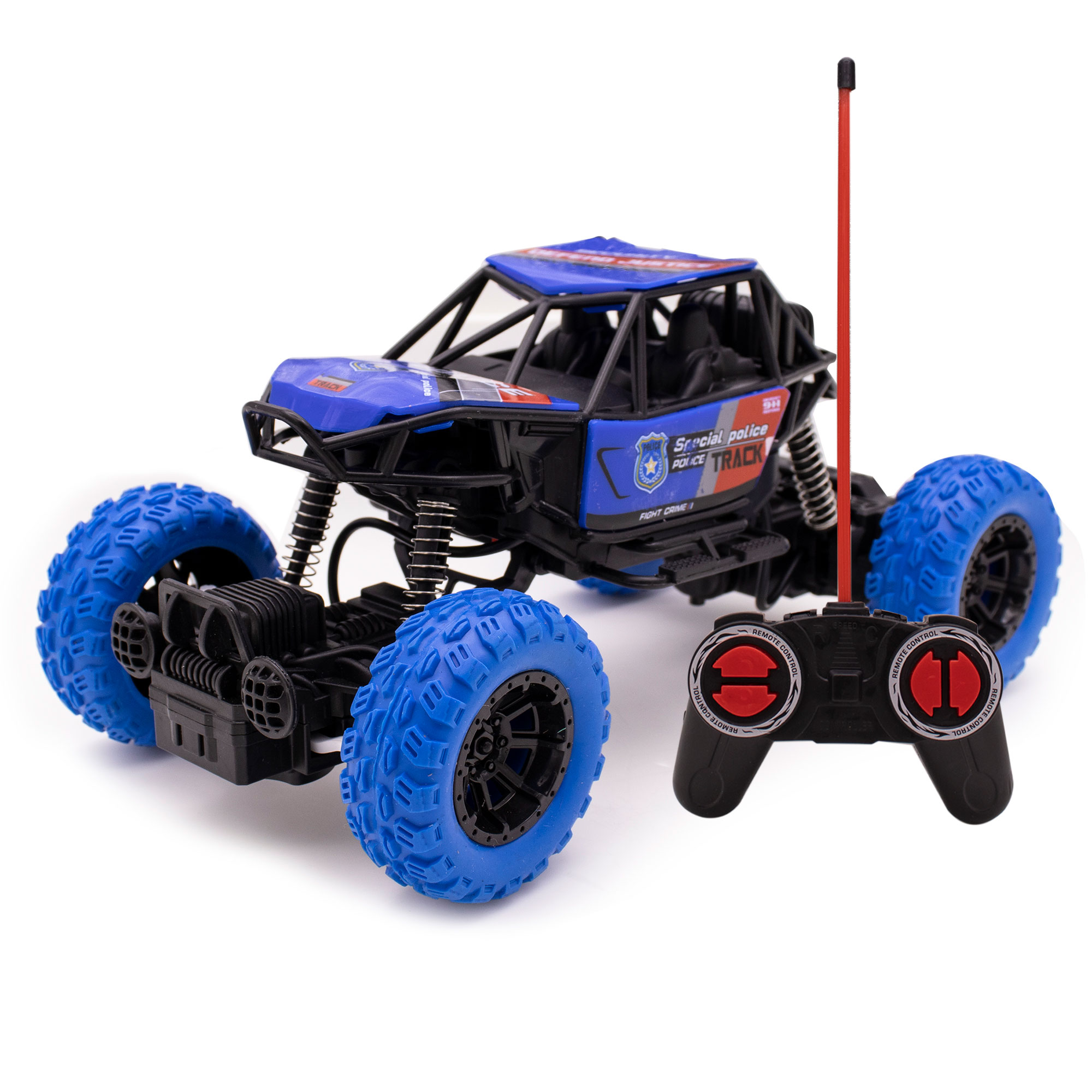 Juguete Auto Motion Climb Control Remoto Azul