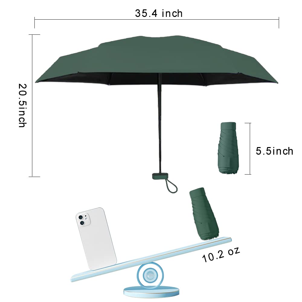 Parasol para Auto Portátil Forma de Paraguas con Estuche - Miniatura 2