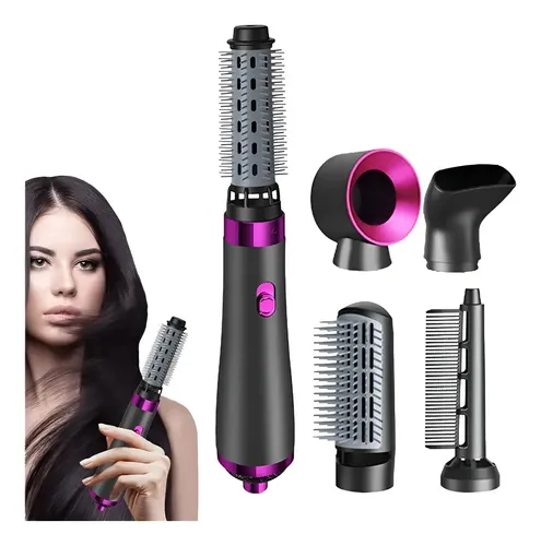 Secador de Pelo 5 en 1 / Cable Giratorio 360° / 3000w