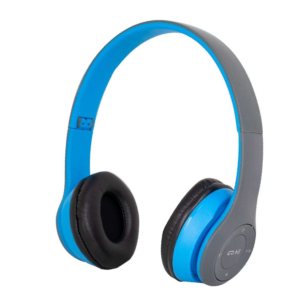 Vincha Auricular Inalámbrico P47 BT / SD / FM Blanco Rojo o Azul