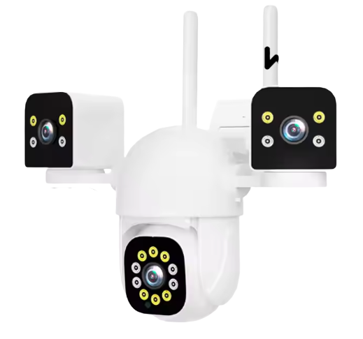 Cámara Triple 360º WiFi